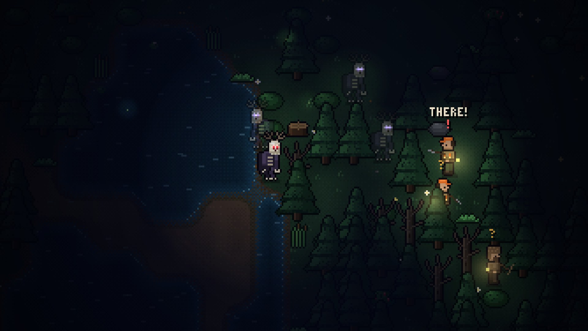 Phantom copies of the monster draw the hunters' attention